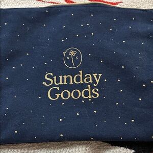 Sunday Goods Navy Pouch